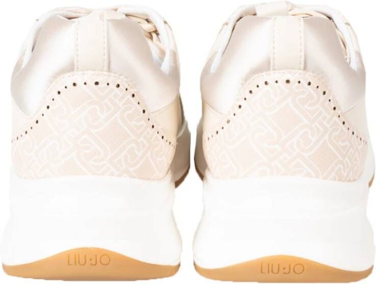 Liu Jo Klassieke Vetersneakers Beige Dames