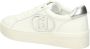 Liu Jo Silvia 93 Lage sneakers Leren Sneaker Dames Wit - Thumbnail 4