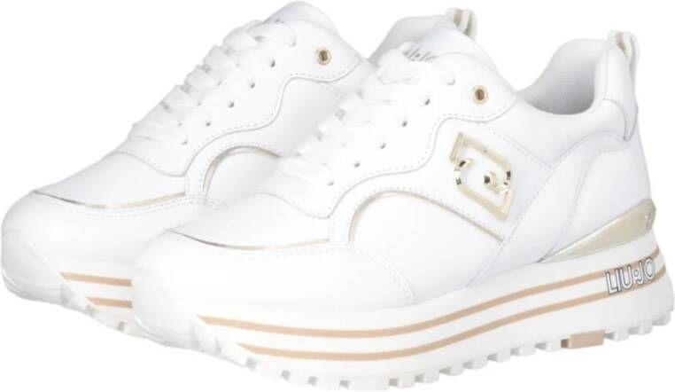 Liu Jo Lage Top Sneakers White Dames