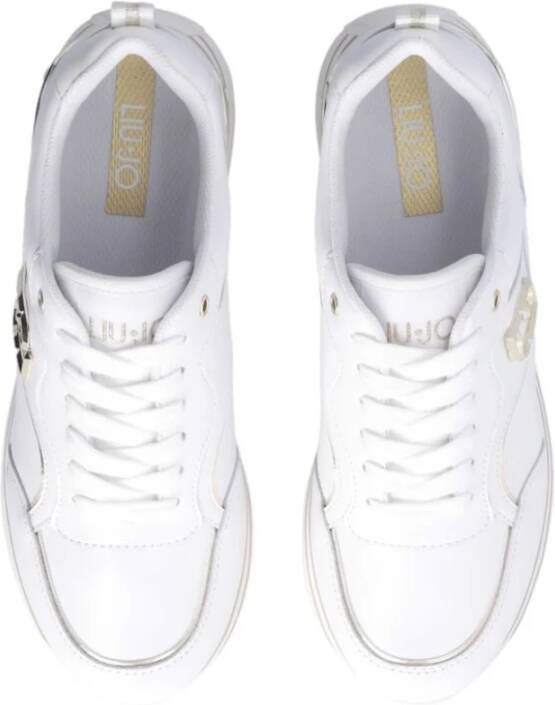 Liu Jo Lage Top Sneakers White Dames