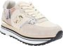 Liu Jo Leren Dames Sneakers met Vetersluiting Beige Dames - Thumbnail 3