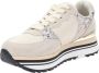 Liu Jo Leren Dames Sneakers met Vetersluiting Beige Dames - Thumbnail 5