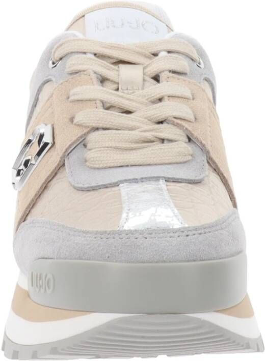 Liu Jo Leren en Stoffen Dames Sneakers Gray Dames