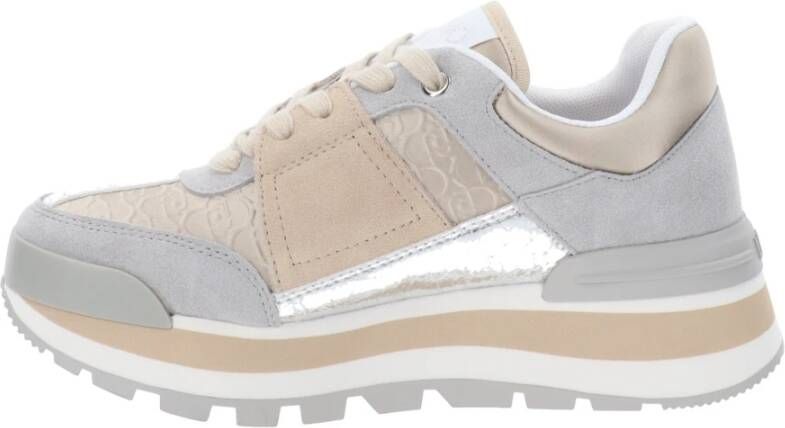 Liu Jo Leren en Stoffen Dames Sneakers Gray Dames