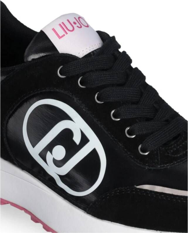 Liu Jo Leren sneakers met hoge zool