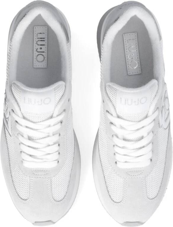Liu Jo Leren Suède Mesh Sneakers