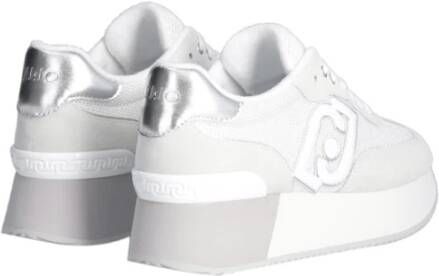 Liu Jo Lichtgrijze Sneakers Comfort Elegantie Gray Dames
