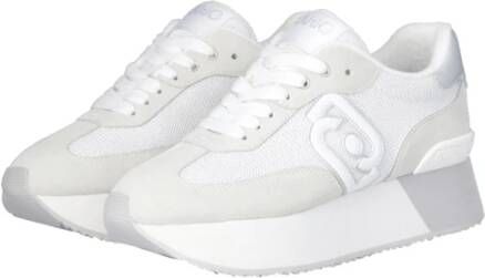 Liu Jo Lichtgrijze Sneakers Comfort Elegantie Gray Dames