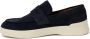 Liu Jo Blauwe Suède Mocassin Rubberen Zool Blue Heren - Thumbnail 4