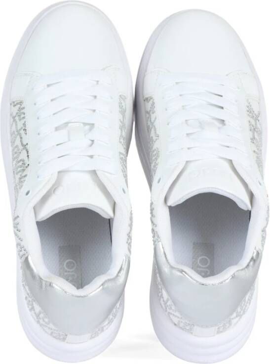 Liu Jo Logo Motief Sneakers Cleo 12 White Dames