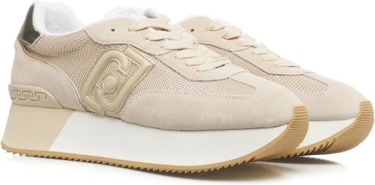 Liu Jo Logo Platform Sneakers White Dames