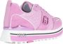 Liu Jo Maxi Wonder 71 Sneakers van leer en stof Pink Dames - Thumbnail 3