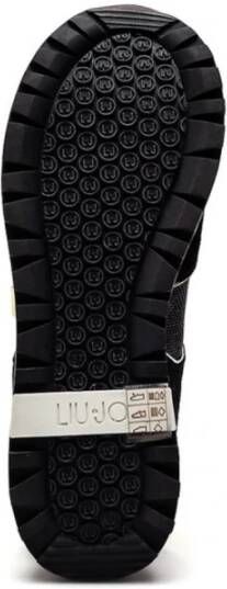 Liu Jo Maxi Wonder Sneakers Blauw Suède Mesh