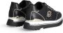 Liu Jo Zwarte platte sneakers Stella Black Dames - Thumbnail 20