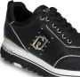 Liu Jo Zwarte platte sneakers Stella Black Dames - Thumbnail 22