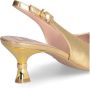 Liu Jo Metallic Gouden Slingback Sandalen Yellow Dames - Thumbnail 5