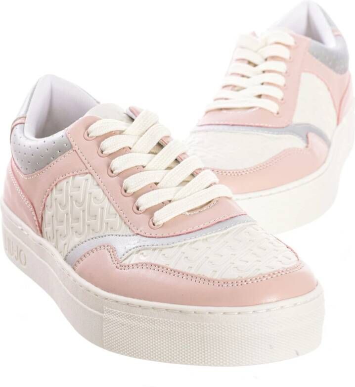 Liu Jo Metallic Kleur Sneaker met Aangepaste Binnenzool