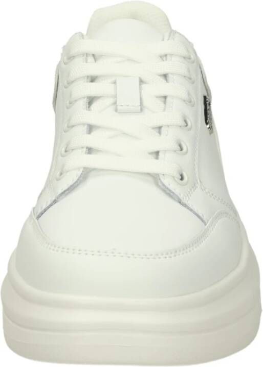 Liu Jo Witte Sport Sneakers Logo Zijkant - Foto 2
