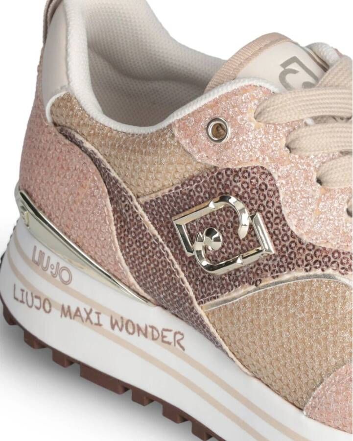 Liu Jo Multicolor Leren Sneakers Hoge Zool