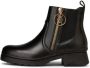 Liu Jo Leren Stretch Enkellaarzen Black Dames - Thumbnail 2