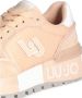 Liu Jo Powder Sneakers Trendy Casual Chic Pink Dames - Thumbnail 14