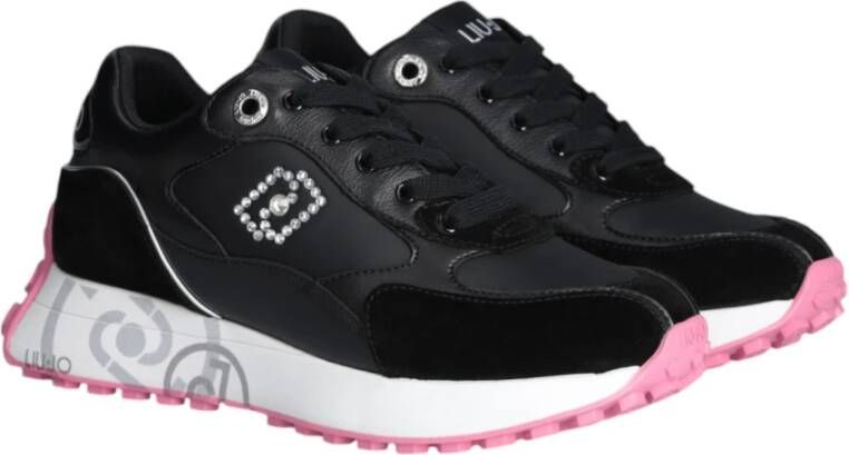 Liu Jo Pelle Sneaker Black Dames