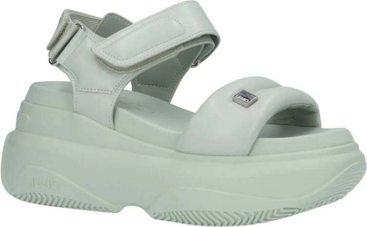 Liu Jo Pistachegroene Sleehak Sandalen
