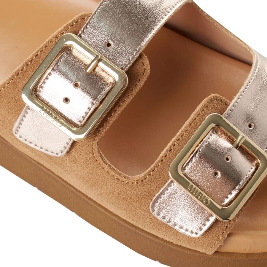 Liu Jo Plateau sandalen voor moderne vrouwen Yellow Dames