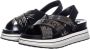 Liu Jo Platte Sandalen Black Dames - Thumbnail 5