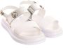 Liu Jo Platte sandalen met origineel ontwerp en metalen detail White Dames - Thumbnail 3