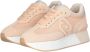 Liu Jo Beige Logo Sneakers met Suède en Mesh Panelen Beige Dames - Thumbnail 25