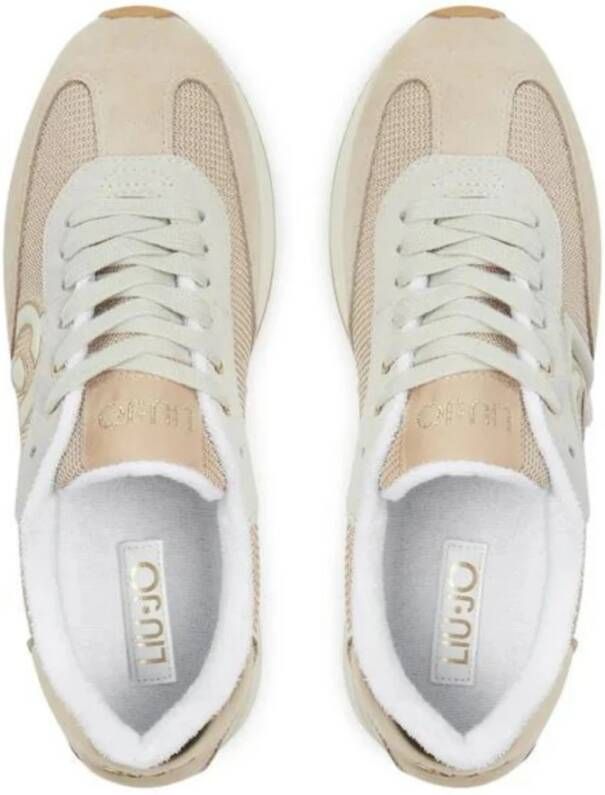 Liu Jo Platte Sneaker Sand Schoenen Beige Dames