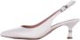 Liu Jo Crème platte slingback schoenen Beige Dames - Thumbnail 8
