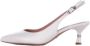 Liu Jo Crème platte slingback schoenen Beige Dames - Thumbnail 7