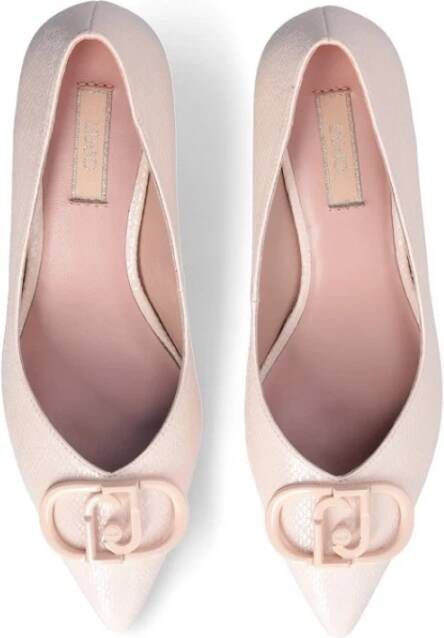 Liu Jo Python Nude Décolleté Schoenen Pink Dames