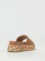 Liu Jo Raffia Platform Slide Sandalen - Thumbnail 2