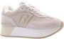 Liu Jo Sportieve Suède Sneakers met Mesh Details Beige Dames - Thumbnail 37