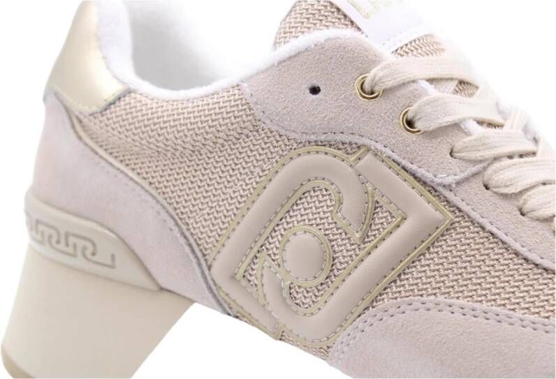 Liu Jo Riga Sneaker Stijlvol en Trendy Schoeisel Beige Dames