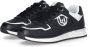 Liu Jo Rosy Sneakers Wit Zwart Leer - Thumbnail 2
