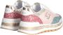 Liu Jo Roze Glitter Platte Sneakers Multicolor Dames - Thumbnail 4