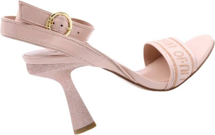 Liu Jo Stijlvolle hoge hak sandalen Roze Dames
