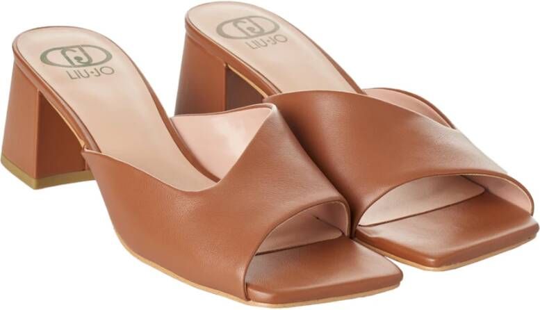 Liu Jo Sandalettes met vierkante neus Brown Dames