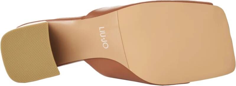 Liu Jo Sandalettes met vierkante neus Brown Dames