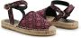 Liu Jo Textiele sandalen met enkelband Multicolor Dames - Thumbnail 2