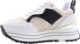 Liu Jo Witte Leren Sneaker met Verwijderbare Binnenzool White Dames - Thumbnail 11