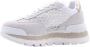 Liu Jo Witte Leren Sneaker met Verwijderbare Binnenzool White Dames - Thumbnail 15