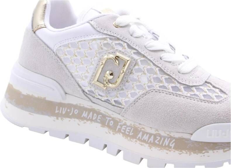 Liu Jo Stijlvolle Seri Sneaker Dames Casual Schoenen White Dames