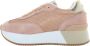 Liu Jo Beige Logo Sneakers met Suède en Mesh Panelen Beige Dames - Thumbnail 2