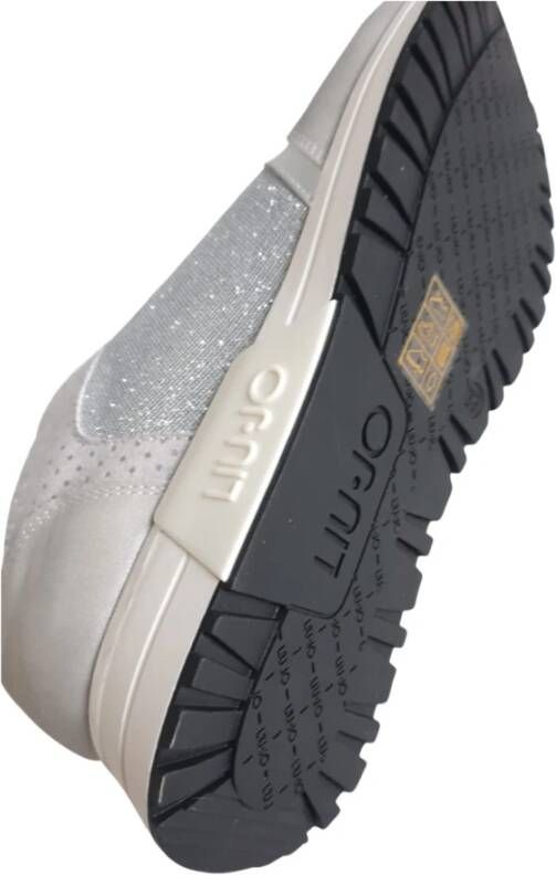 Liu Jo Silver Logo Sneakers Kiss 502 Style