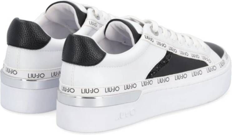 Liu Jo Silvia 66 Witte Leren Sneakers